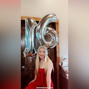 Red Strapless Jumper